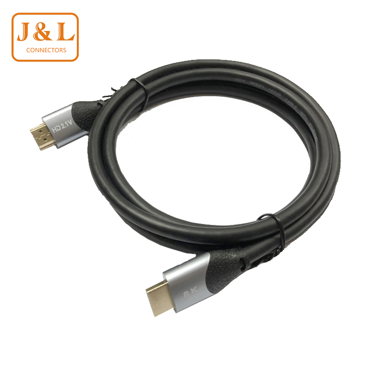 廠家直銷hdmi2.1高清線電視電腦投影儀連接線轉(zhuǎn)接線8k hdmi線